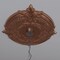 Ekena Millwork Attica PVC Ceiling Medallion (Fits Canopies up to 7 3/4"), Brght Coat Copper, 22"OD x 3 1/2"ID x 1"P CMP22ATBCO - alternate 6